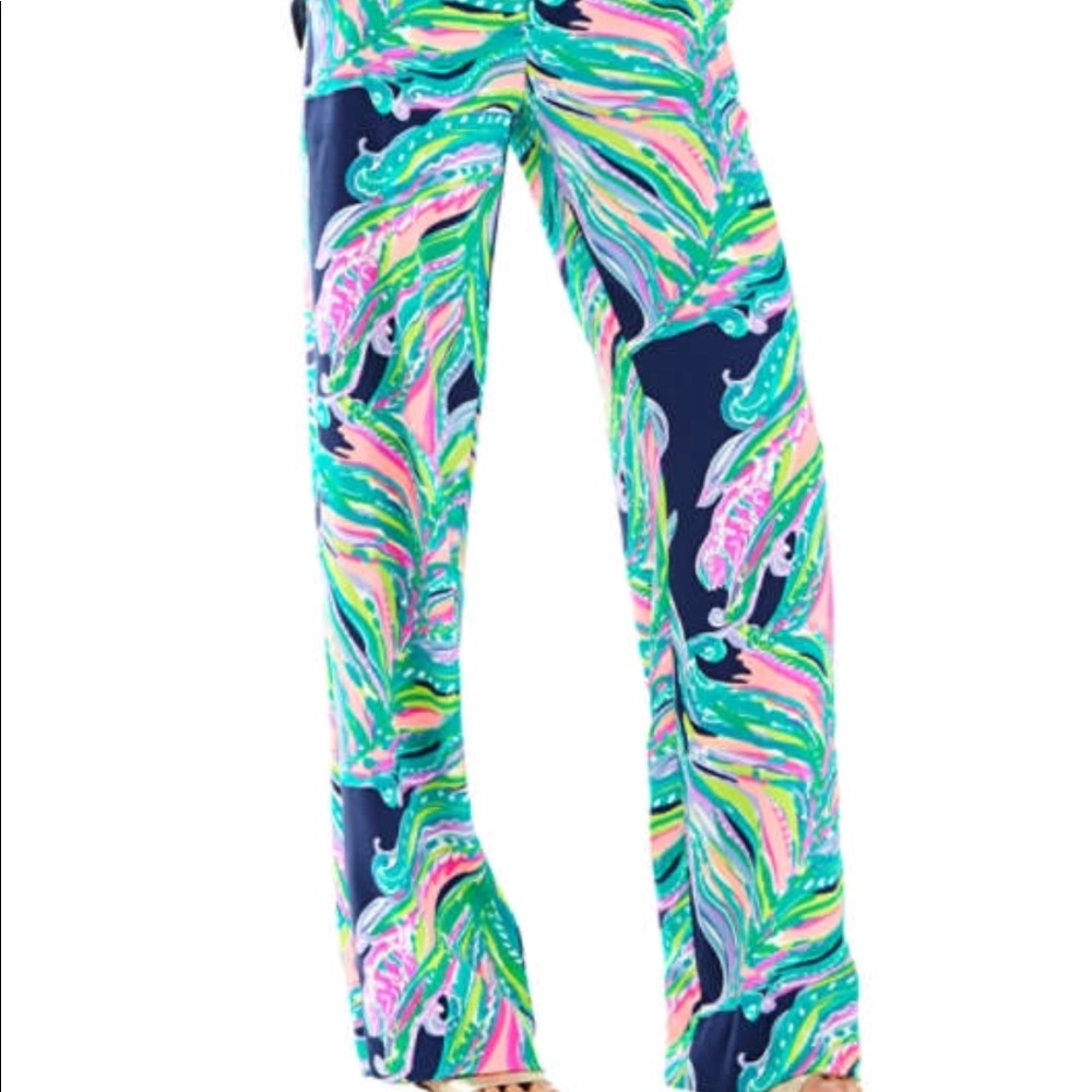 Lilly Pulitzer Braylen Palazzo Pant - Picture 7 of 7
